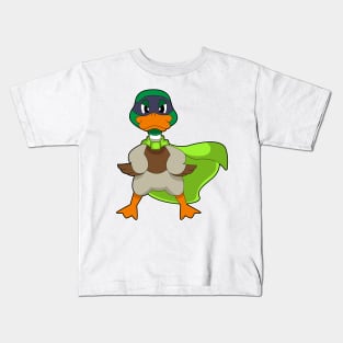 Duck Hero Cape Kids T-Shirt